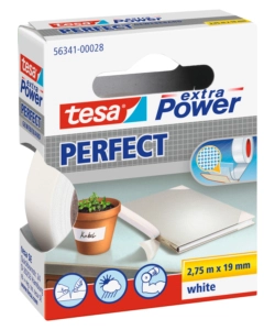 NASTRO ADESIVO "EXTRA POWER" COLORE BIANCO, 2,75 MT X 19 MM - TESA